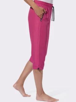 Caprihose mit weitenverstellbarem Saum