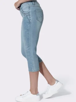 Caprijeans im 5-Pocket-Stil
