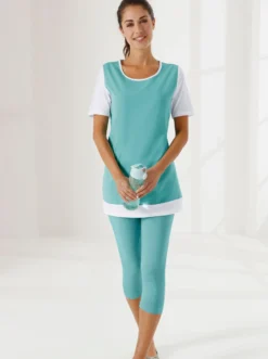 Caprileggings mit Rundum-Dehnbund