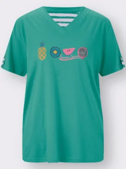 Capri-Schlafanzüge in Single-Jersey-Qualität