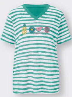 Capri-Schlafanzüge in Single-Jersey-Qualität