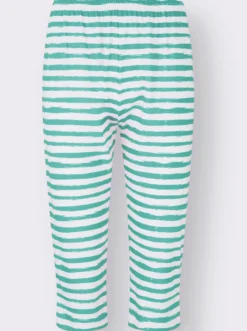 Capri-Schlafanzüge in Single-Jersey-Qualität