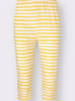 Capri-Schlafanzüge in Single-Jersey-Qualität