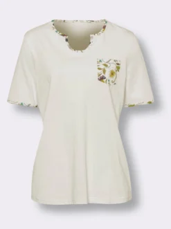 Capri-Schlafanzug aus Single-Jersey