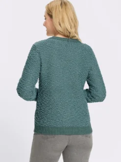 Cardigan aus Effektgarn