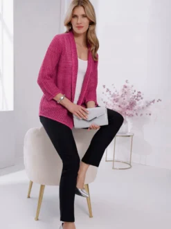 Cardigan mit Pailletten