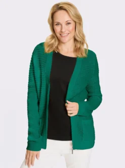 Cardigan mit Reißverschluss