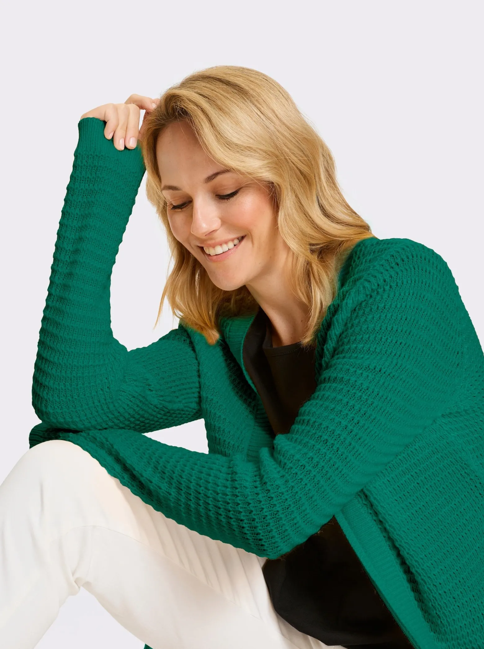 Cardigan mit Reißverschluss