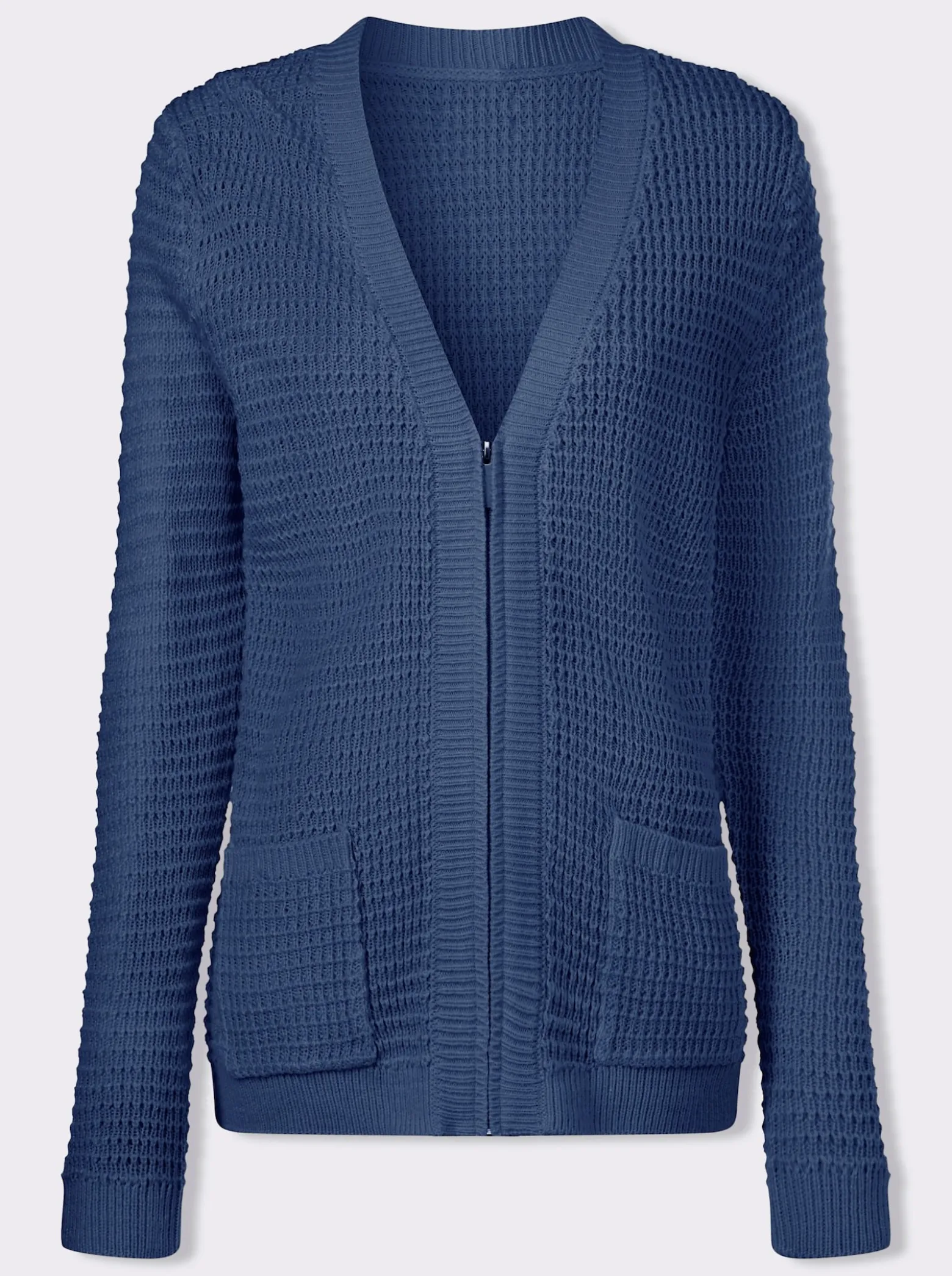 Cardigan mit Reißverschluss