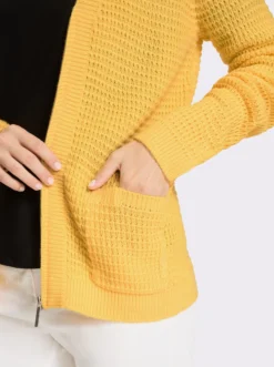 Cardigan mit Reißverschluss