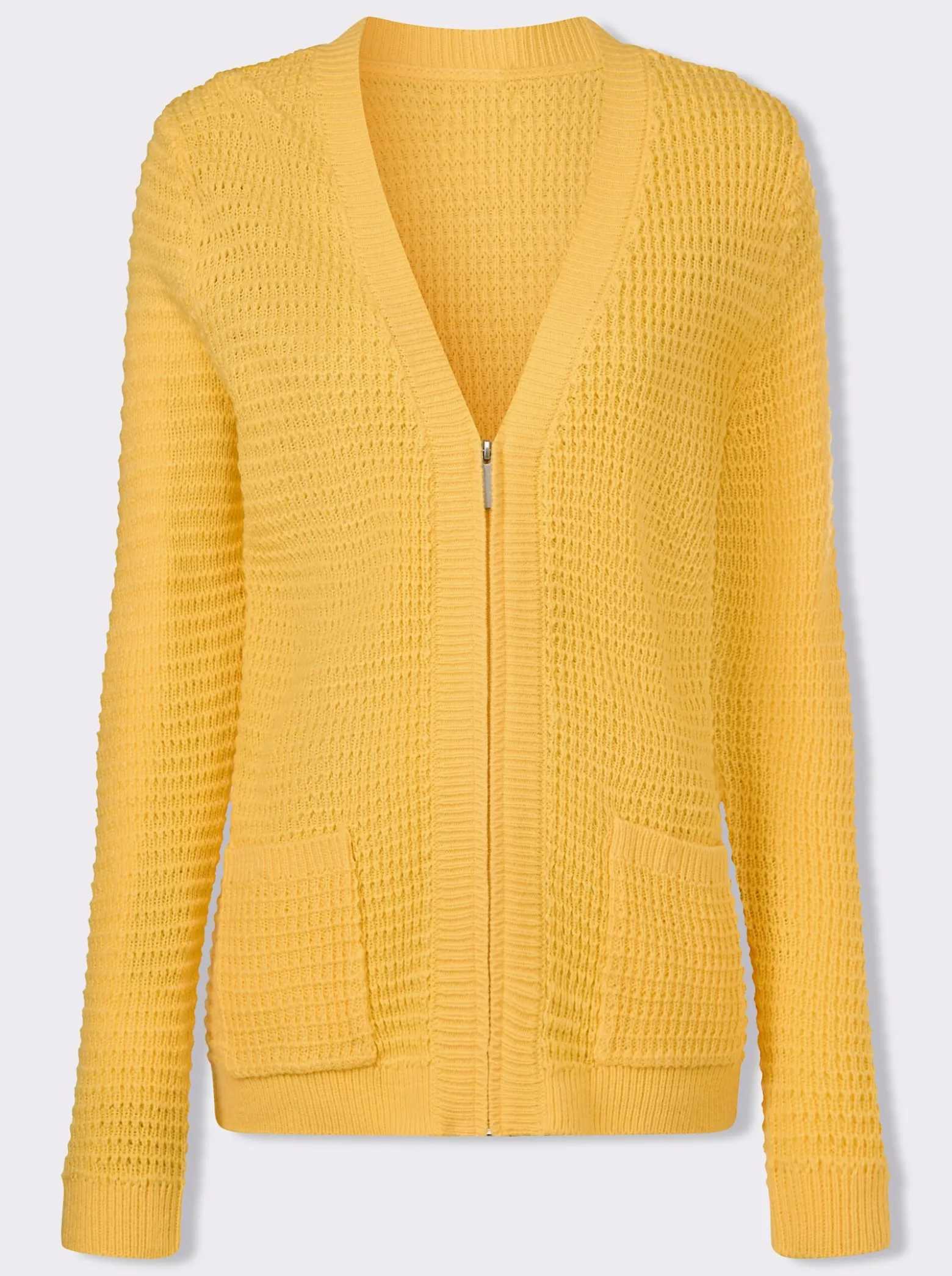 Cardigan mit Reißverschluss