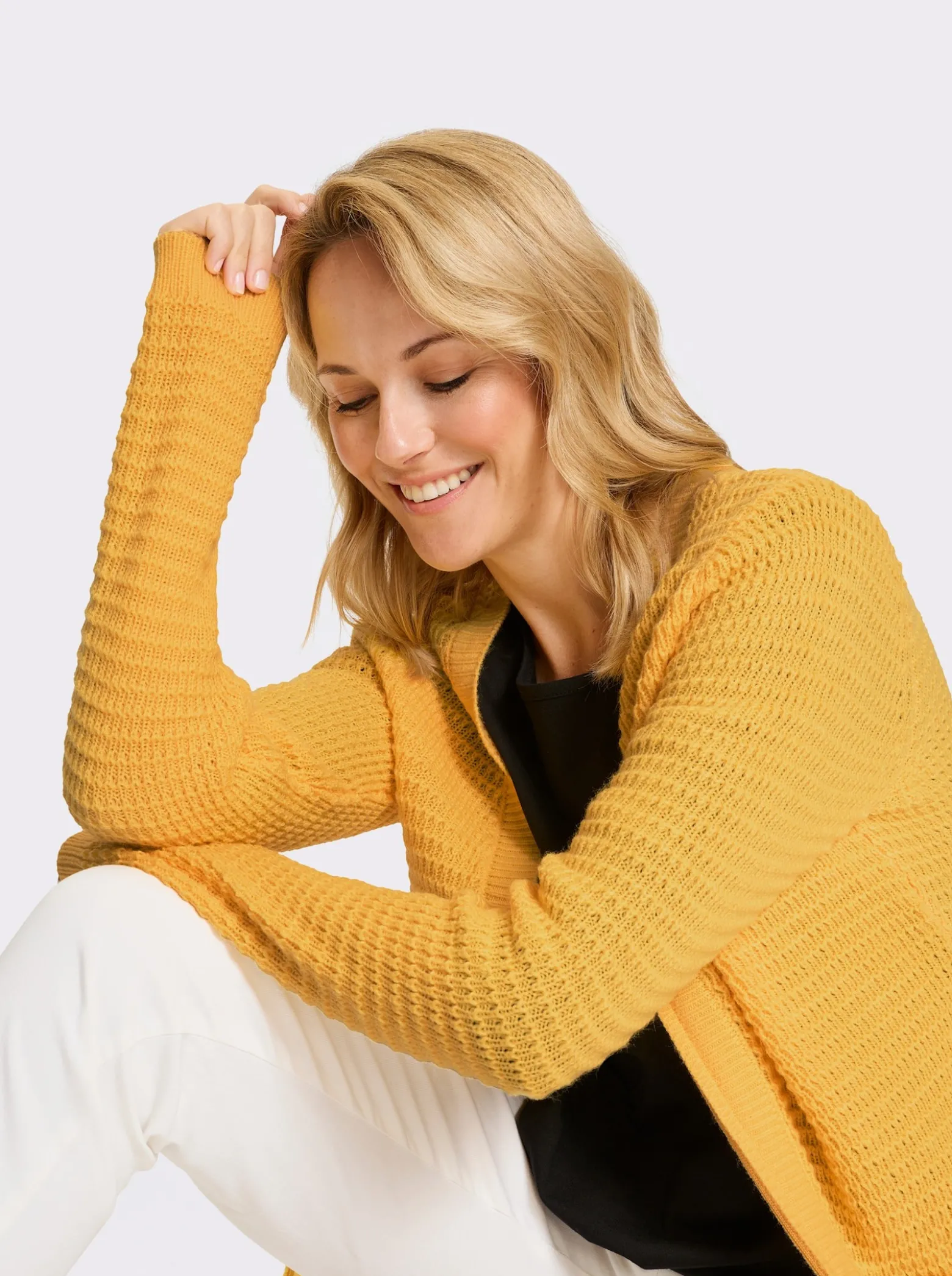 Cardigan mit Reißverschluss
