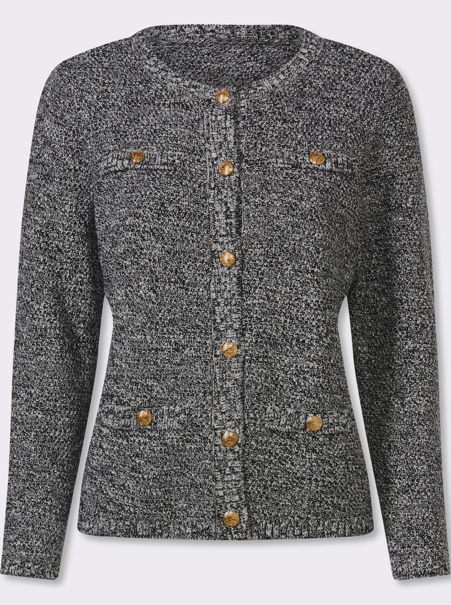 Cardigan mit Schmuckknöpfen