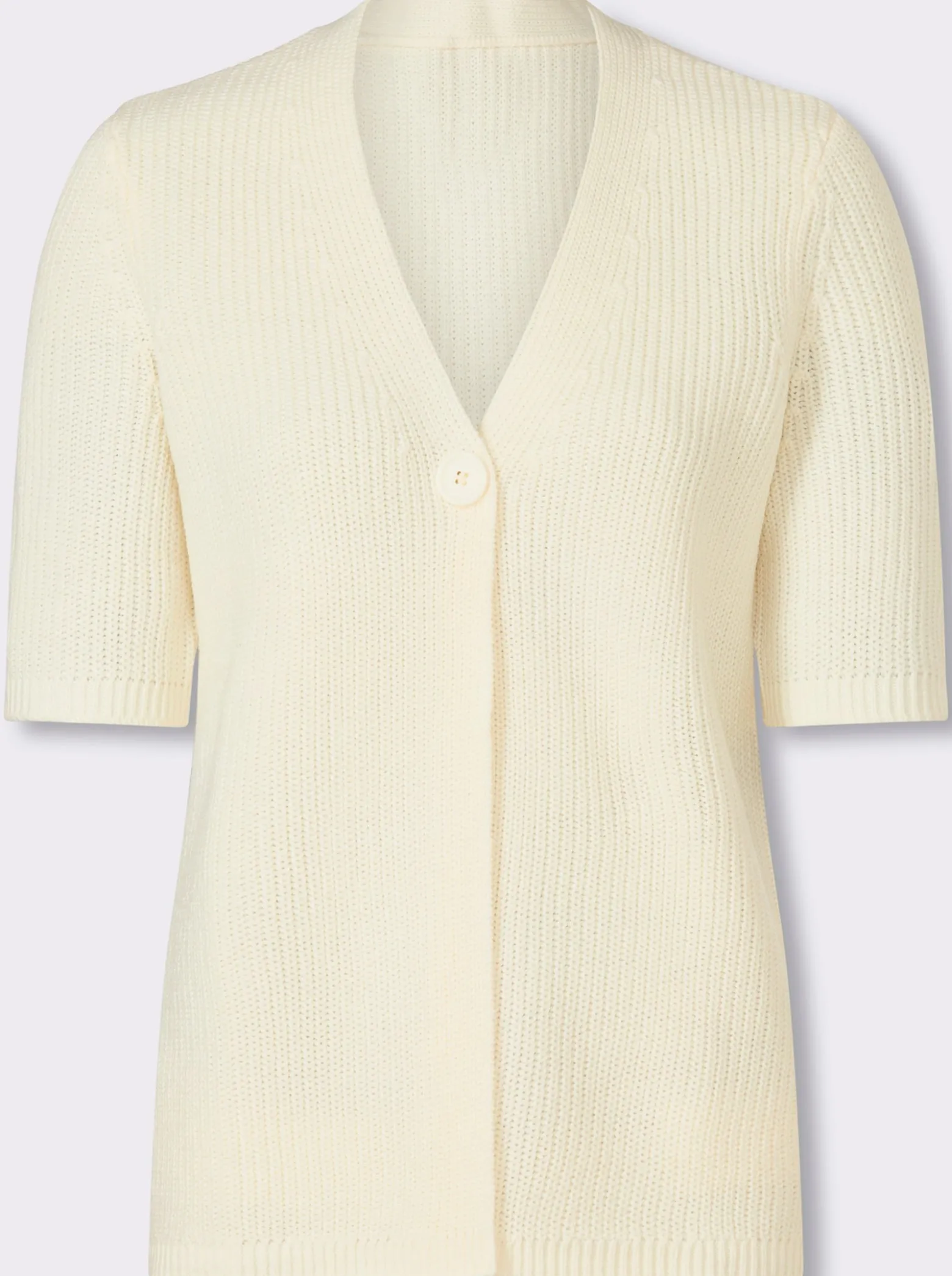 Cardigan mit V-Ausschnitt