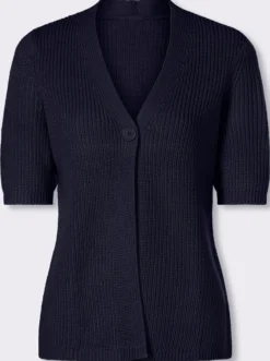 Cardigan mit V-Ausschnitt