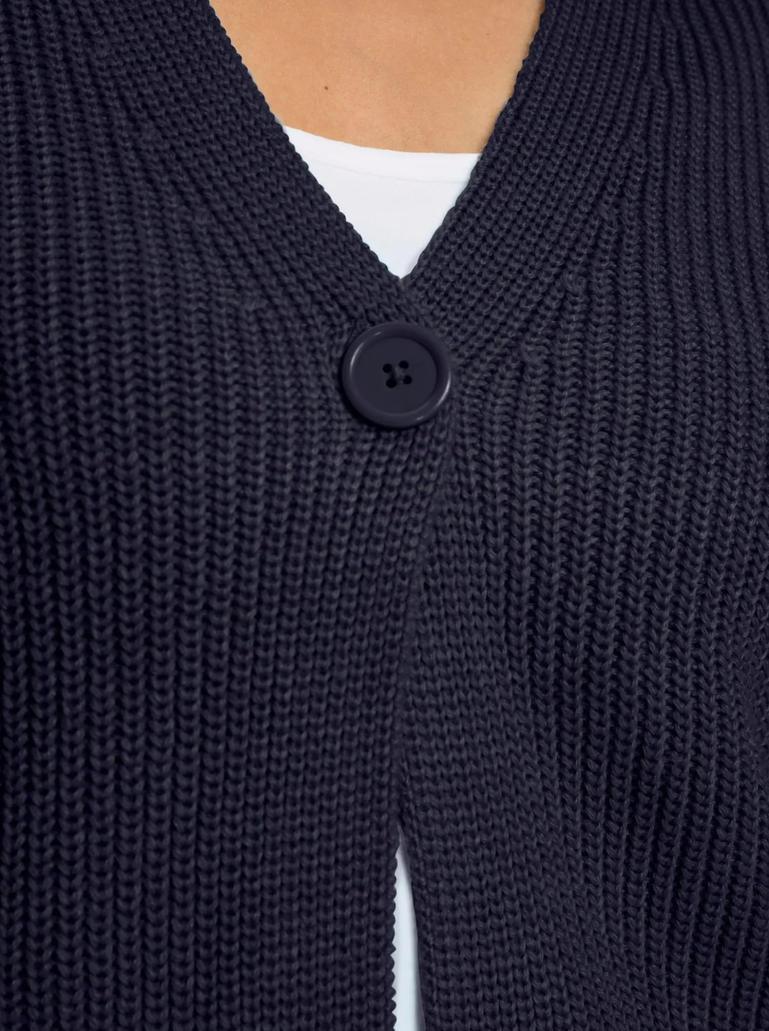 Cardigan mit V-Ausschnitt