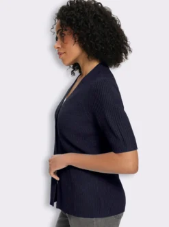 Cardigan mit V-Ausschnitt