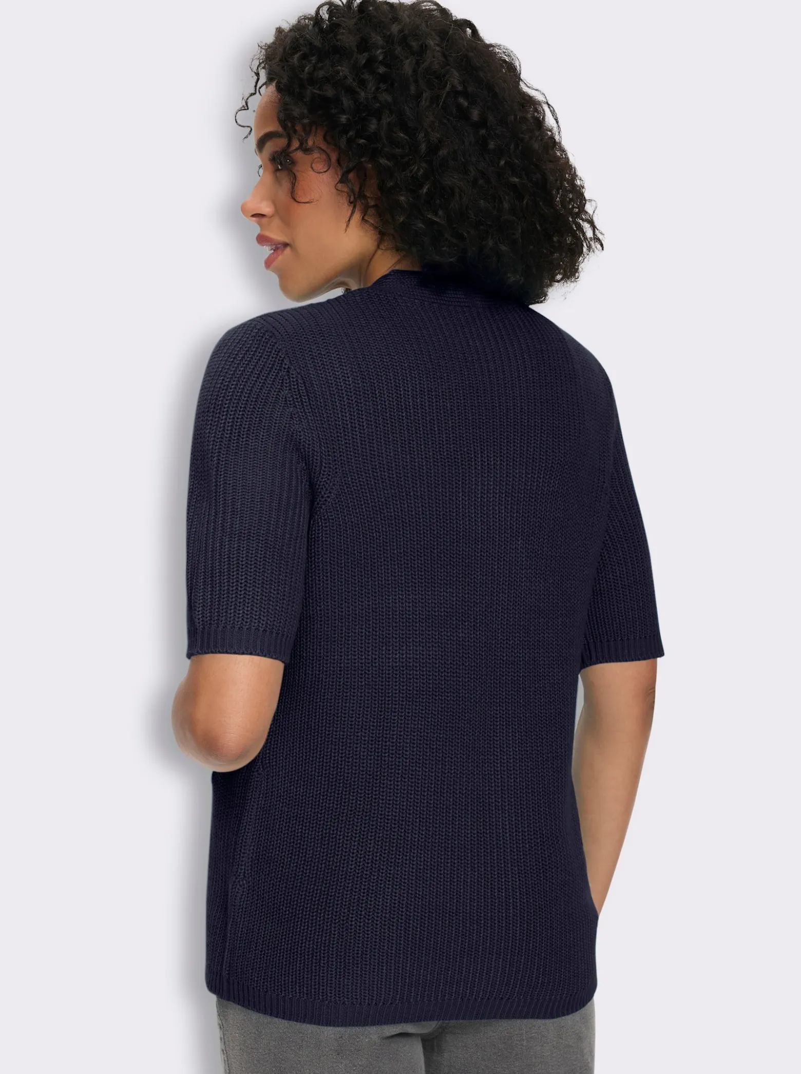Cardigan mit V-Ausschnitt