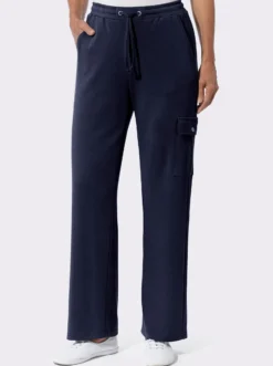 Cargohose mit Cargotasche am Hosenbein
