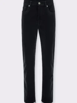 Cordhose aus Baumwoll-Stretch