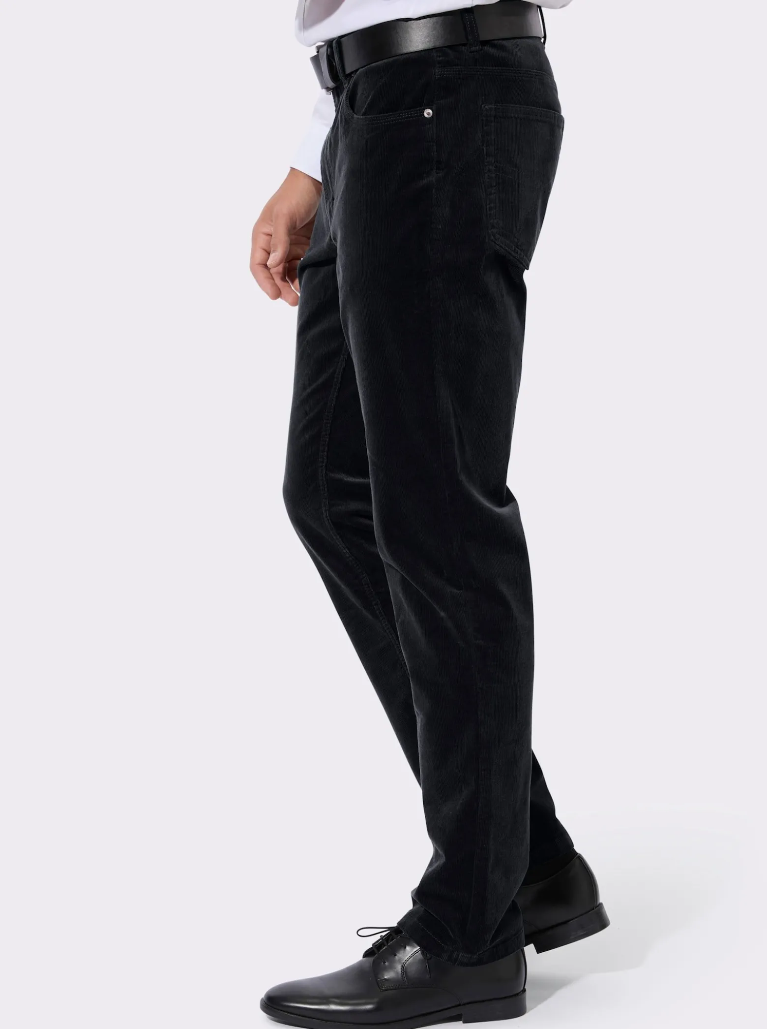 Cordhose aus Baumwoll-Stretch