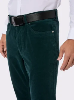 Cordhose aus Baumwoll-Stretch
