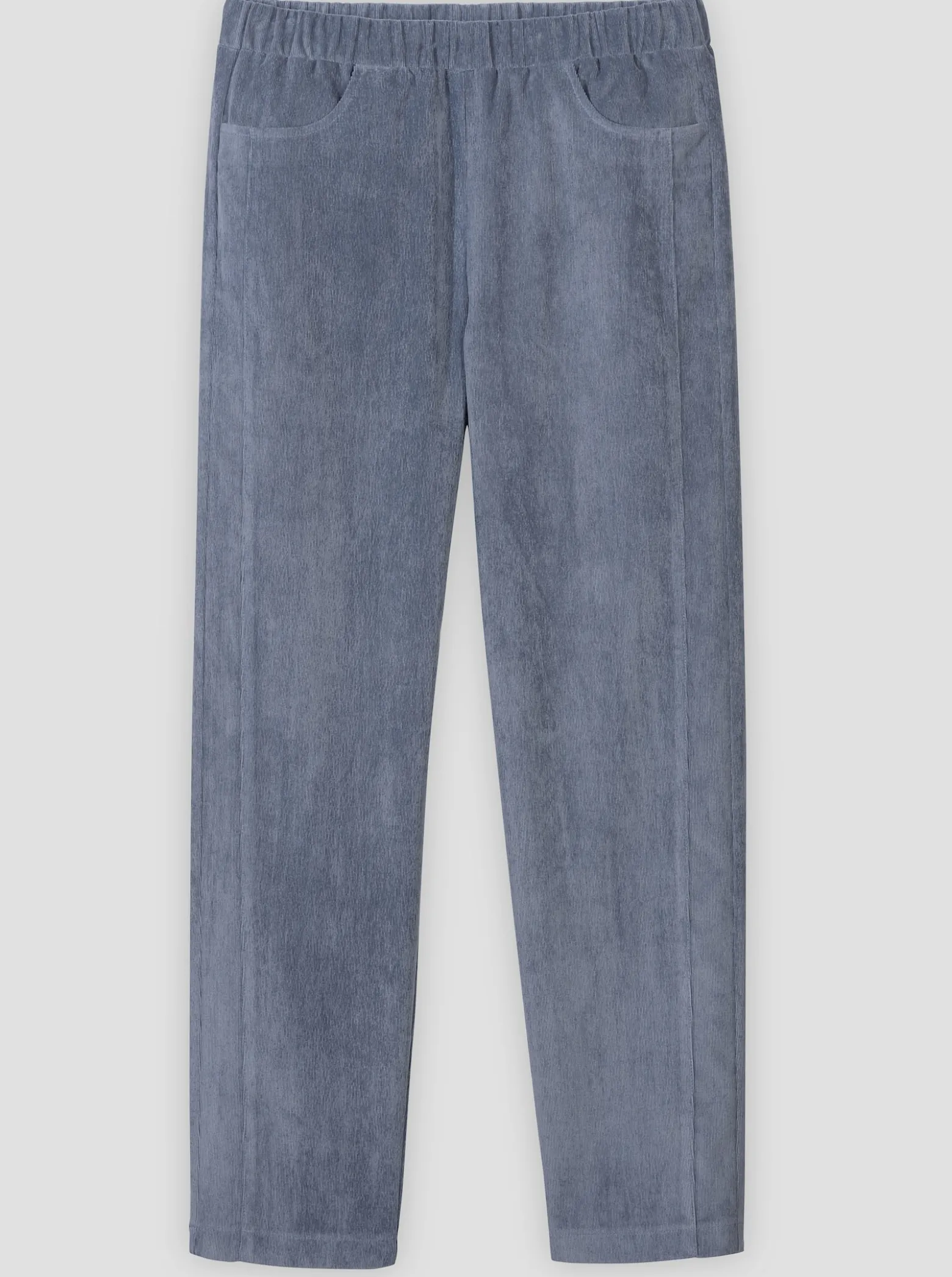 Cordhose in knöchelfreier Länge