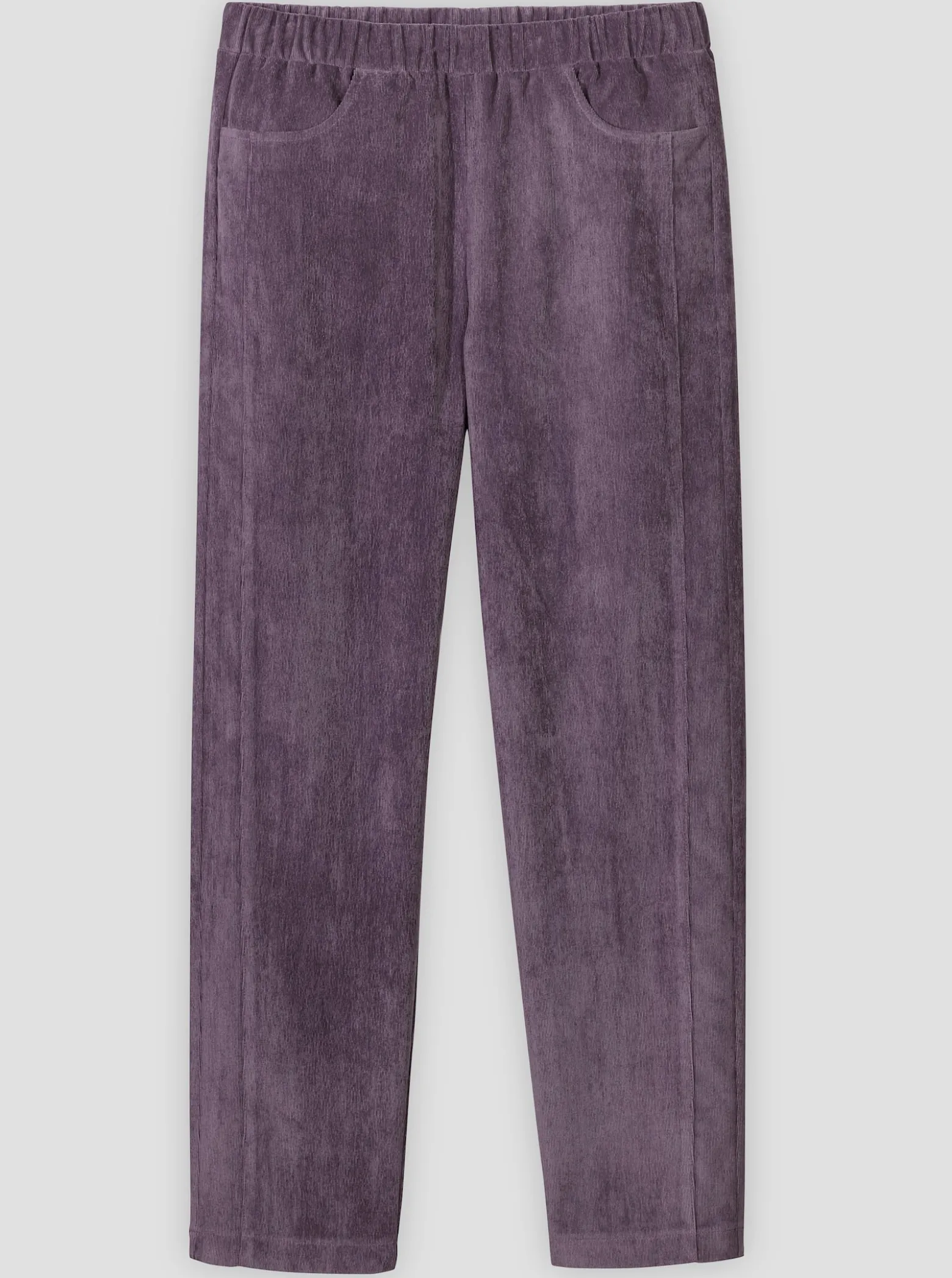 Cordhose in knöchelfreier Länge