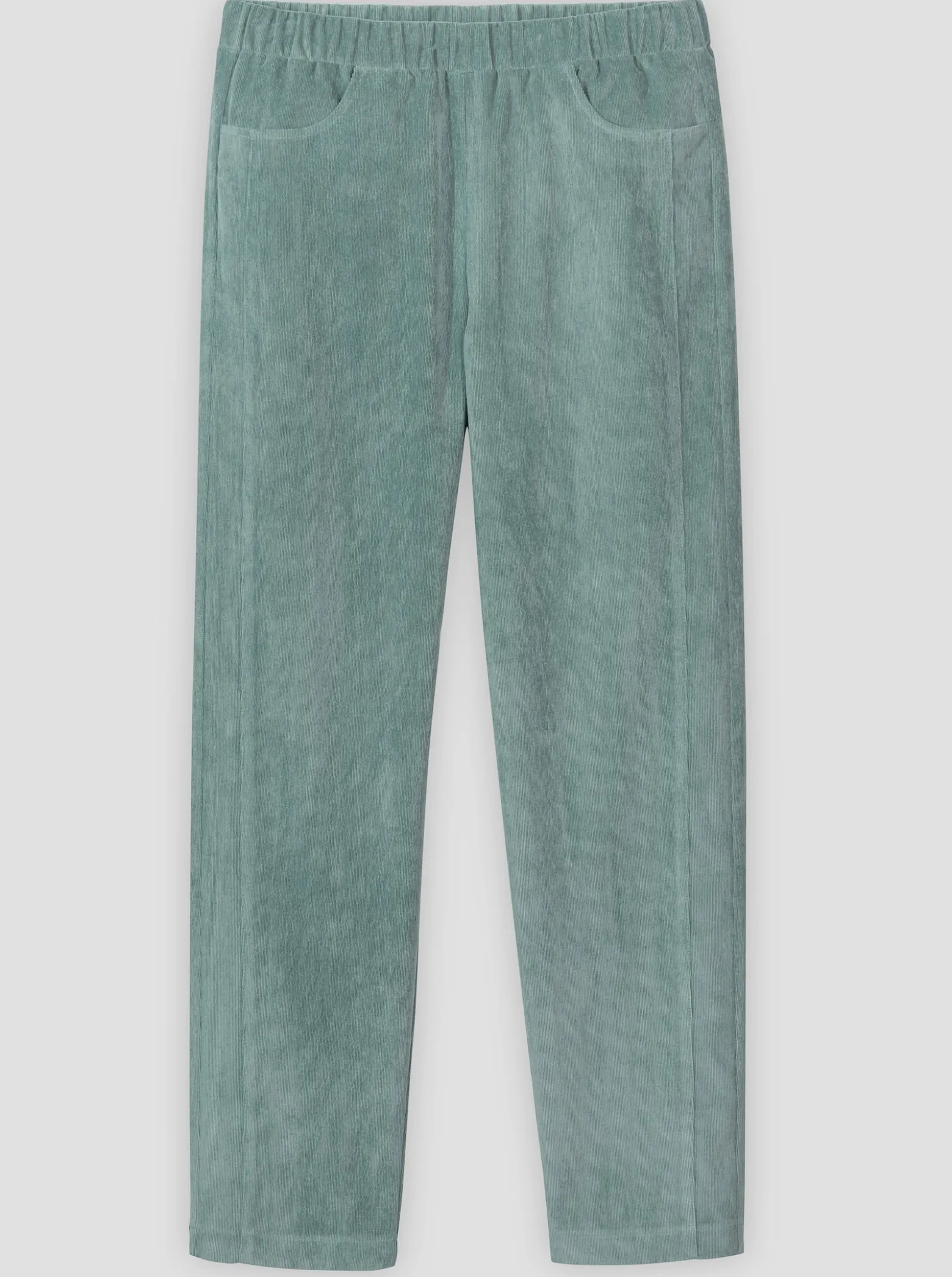 Cordhose in knöchelfreier Länge