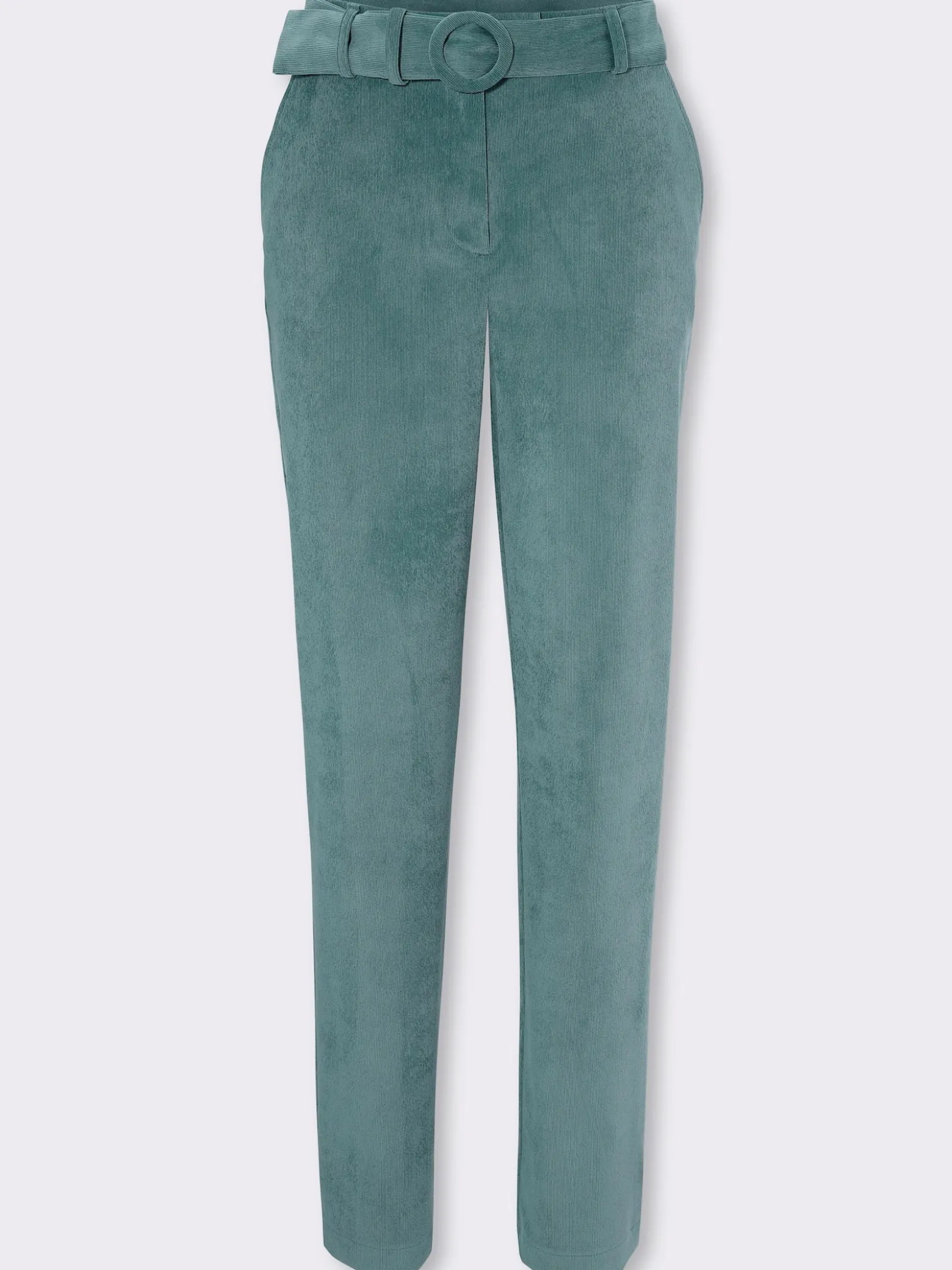 Cordhose mit Gürtel, 2 Taschen