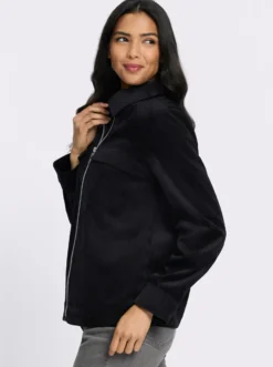 Cordjacke mit Pattentaschen