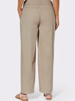 Culotte in Jeans-Qualität, Baumwolle