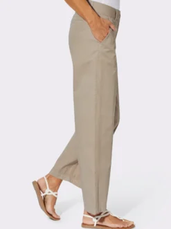 Culotte in Jeans-Qualität, Baumwolle