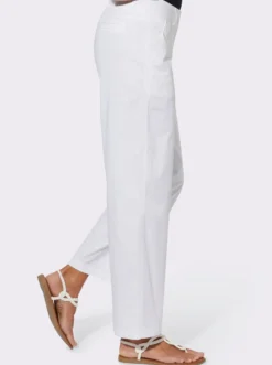 Culotte in Jeans-Qualität, Baumwolle