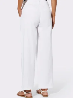 Culotte in Jeans-Qualität, Baumwolle