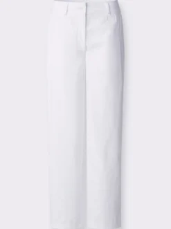 Culotte in Jeans-Qualität, Baumwolle