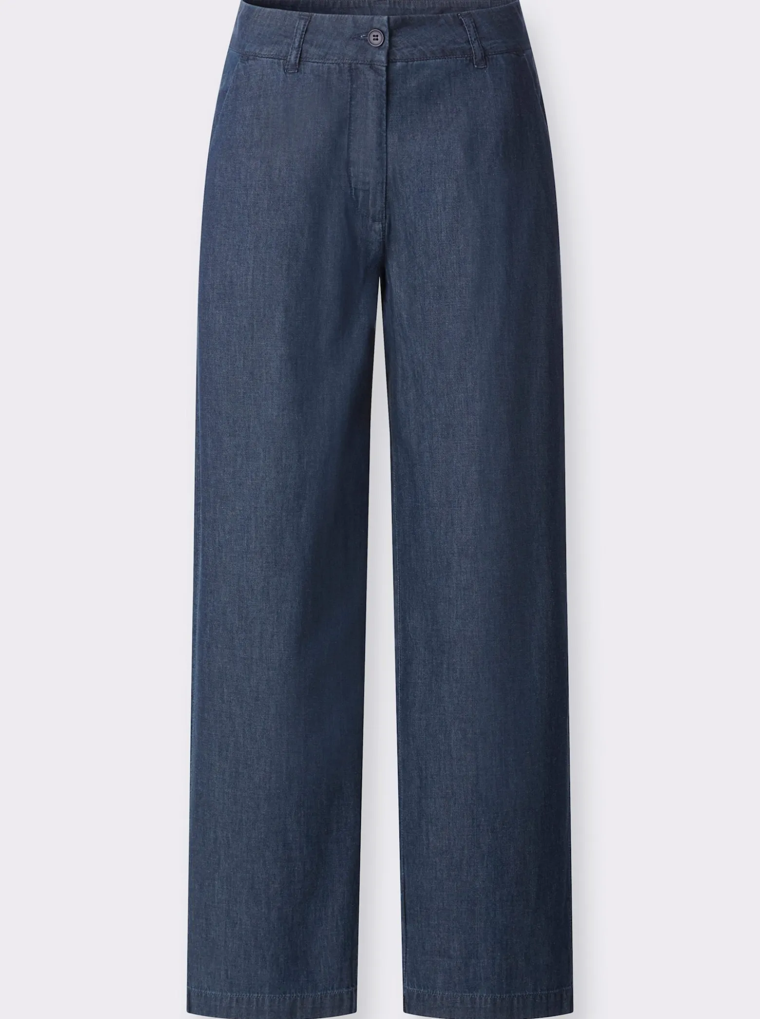 Culotte in Jeans-Qualität, Baumwolle