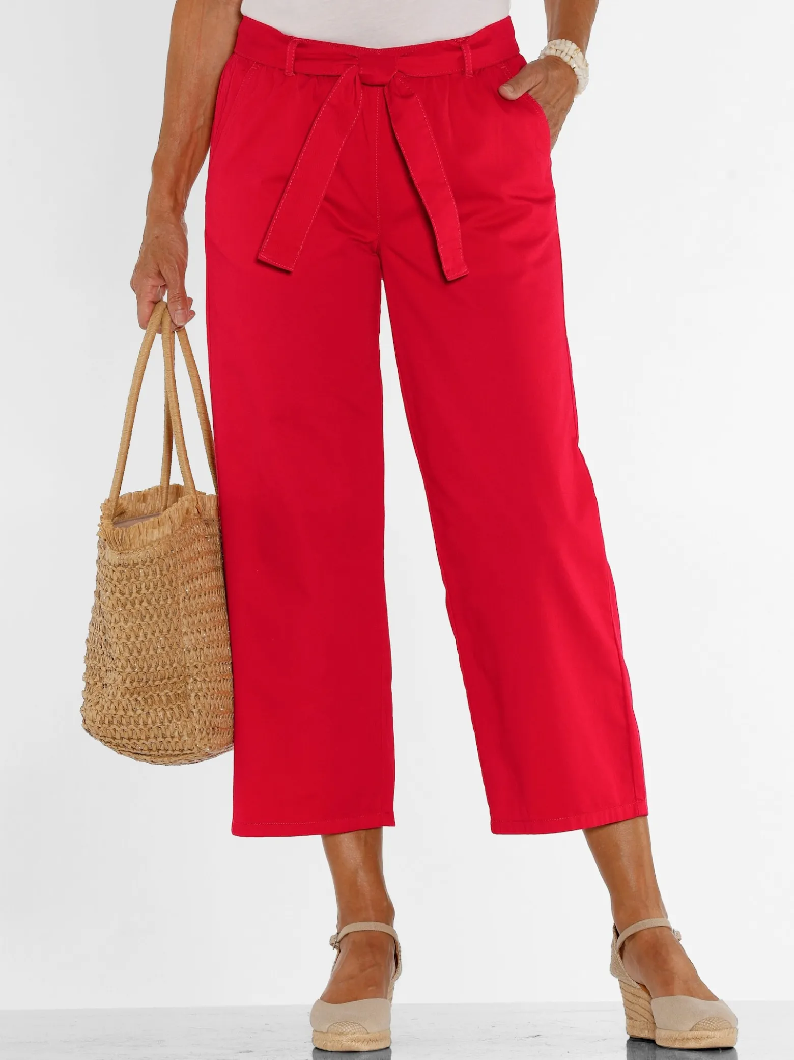 Culotte mit abnehmbarem Bindegürtel