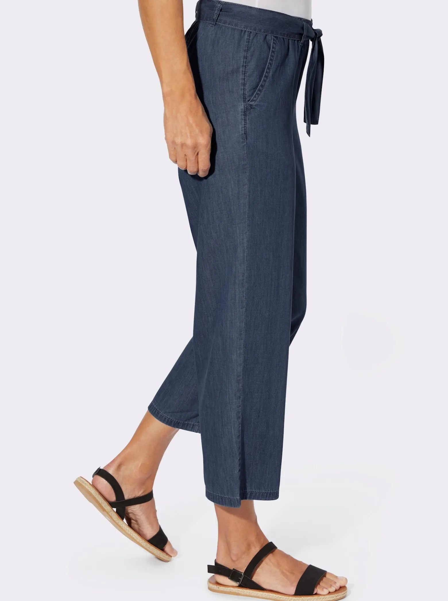 Culotte mit abnehmbarem Bindegürtel
