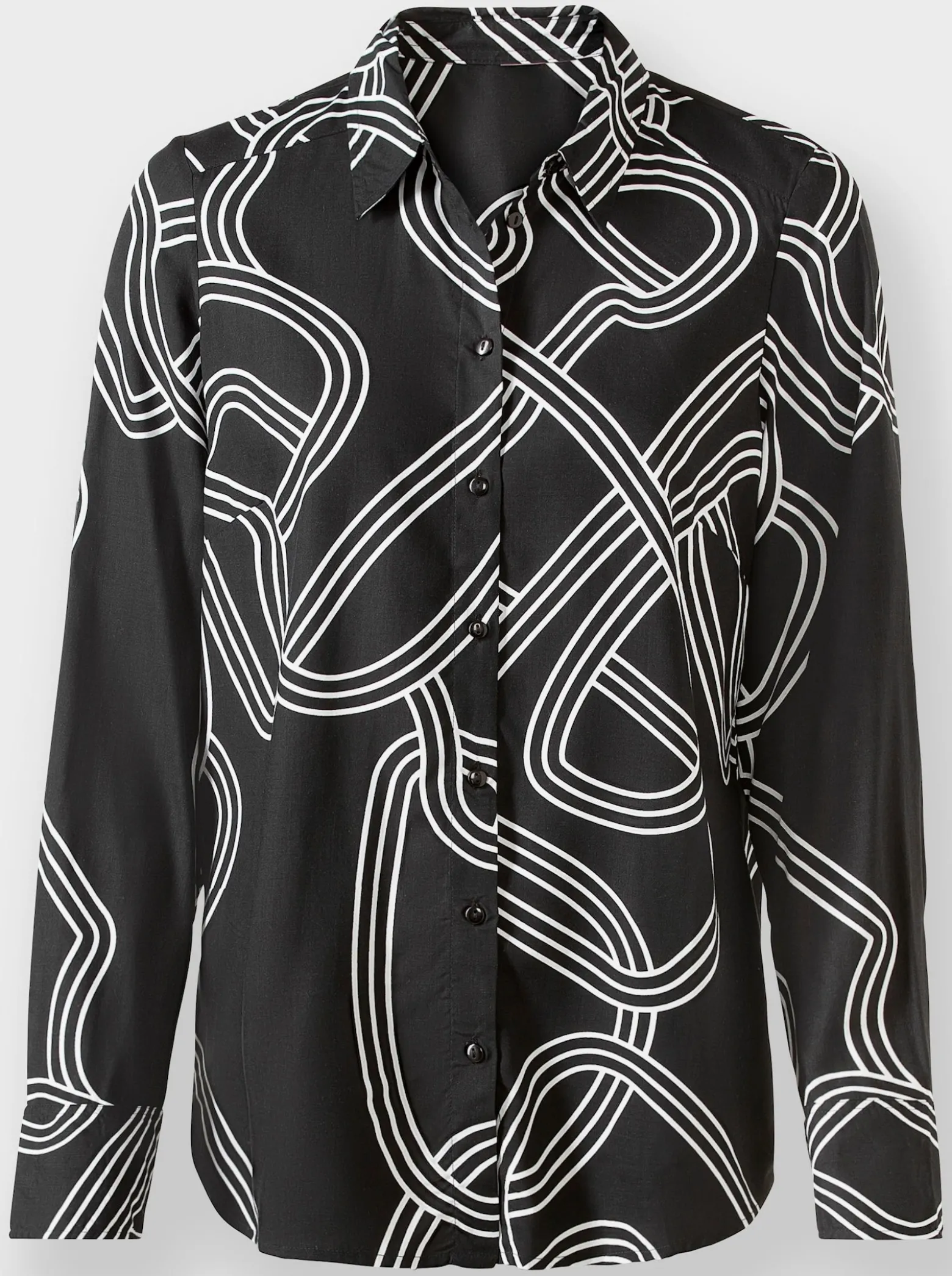 Druckbluse aus reinem Modal