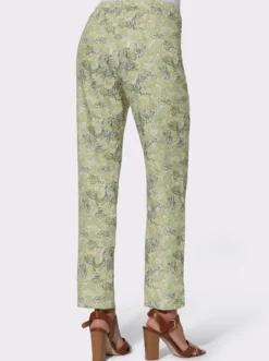 Druckhose mit Paisley-Muster