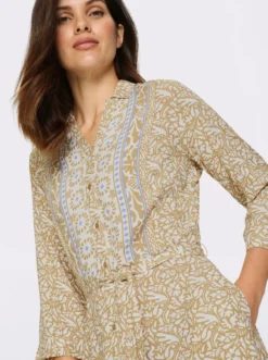 Druckkleid im Ethno-Look