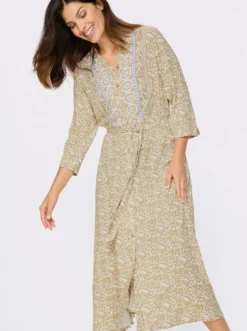 Druckkleid im Ethno-Look