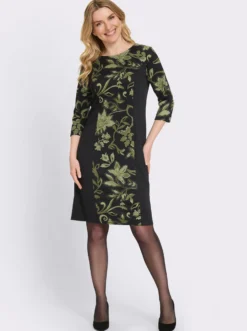 Druckkleid im Paisley-Dessin