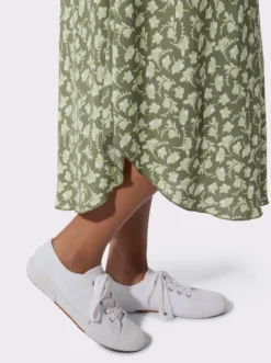 Druckkleid zum Reinschlüpfen