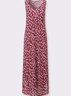 Druckkleid zum Reinschlüpfen