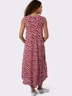 Druckkleid zum Reinschlüpfen