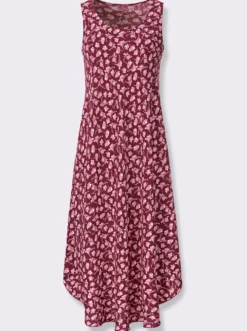 Druckkleid zum Reinschlüpfen