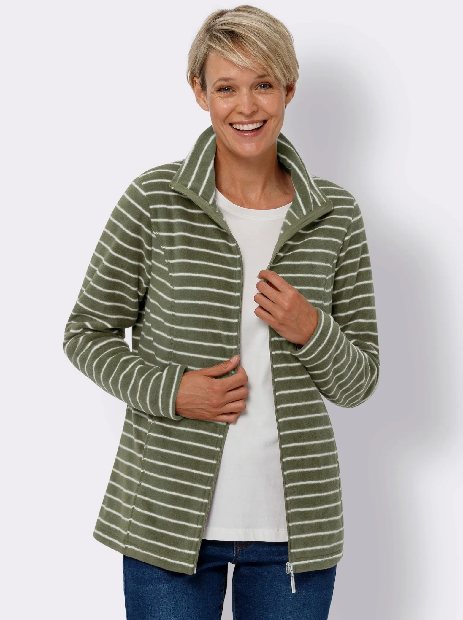 Fleecejacke für die Übergangszeit