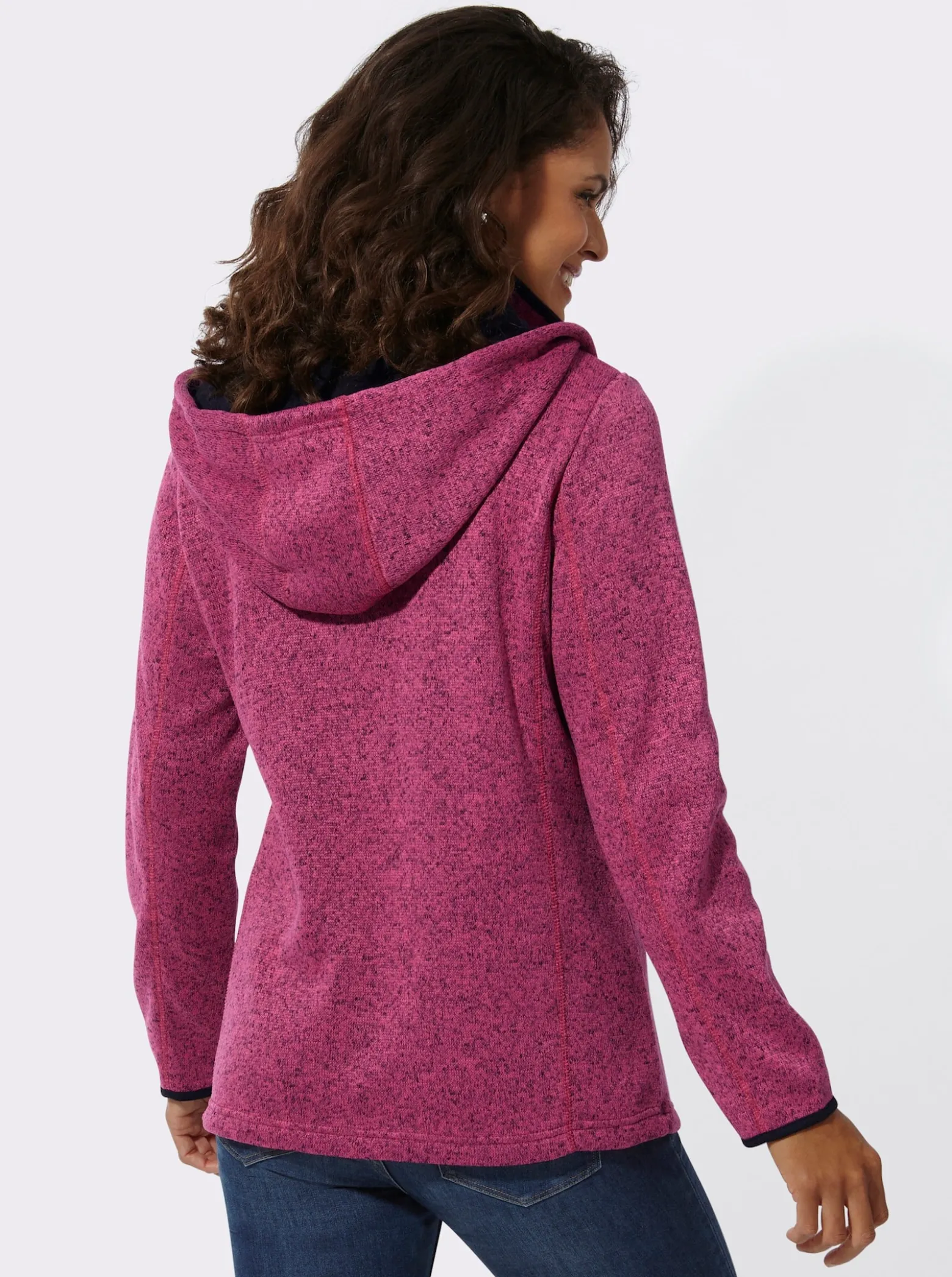 Fleecejacke mit Antipilling-Ausrüstung